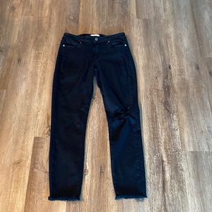 Paige black denim jeans